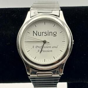 Silver  Nursing Men’s Watch